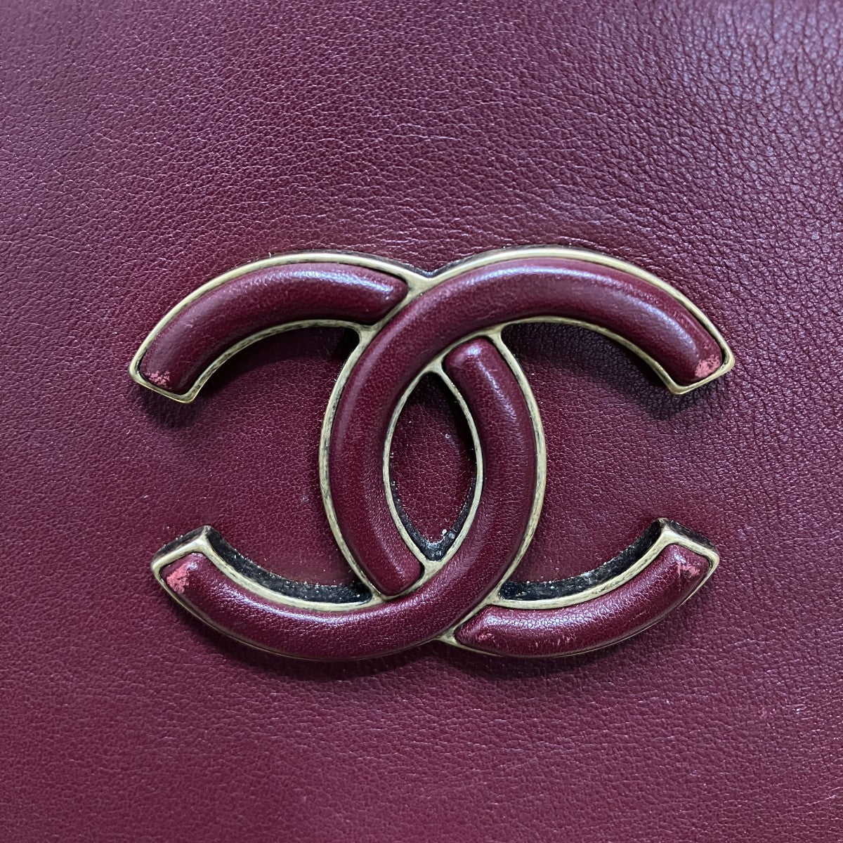 CHANEL ラムスキン ココマーク チェーンショルダーバッグ 古着・中古-8枚目のアイテム画像