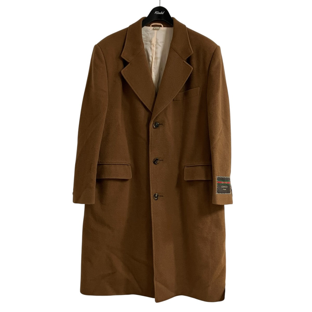 GUCCI ウールチェスターコート 古着・中古-1枚目のアイテム画像