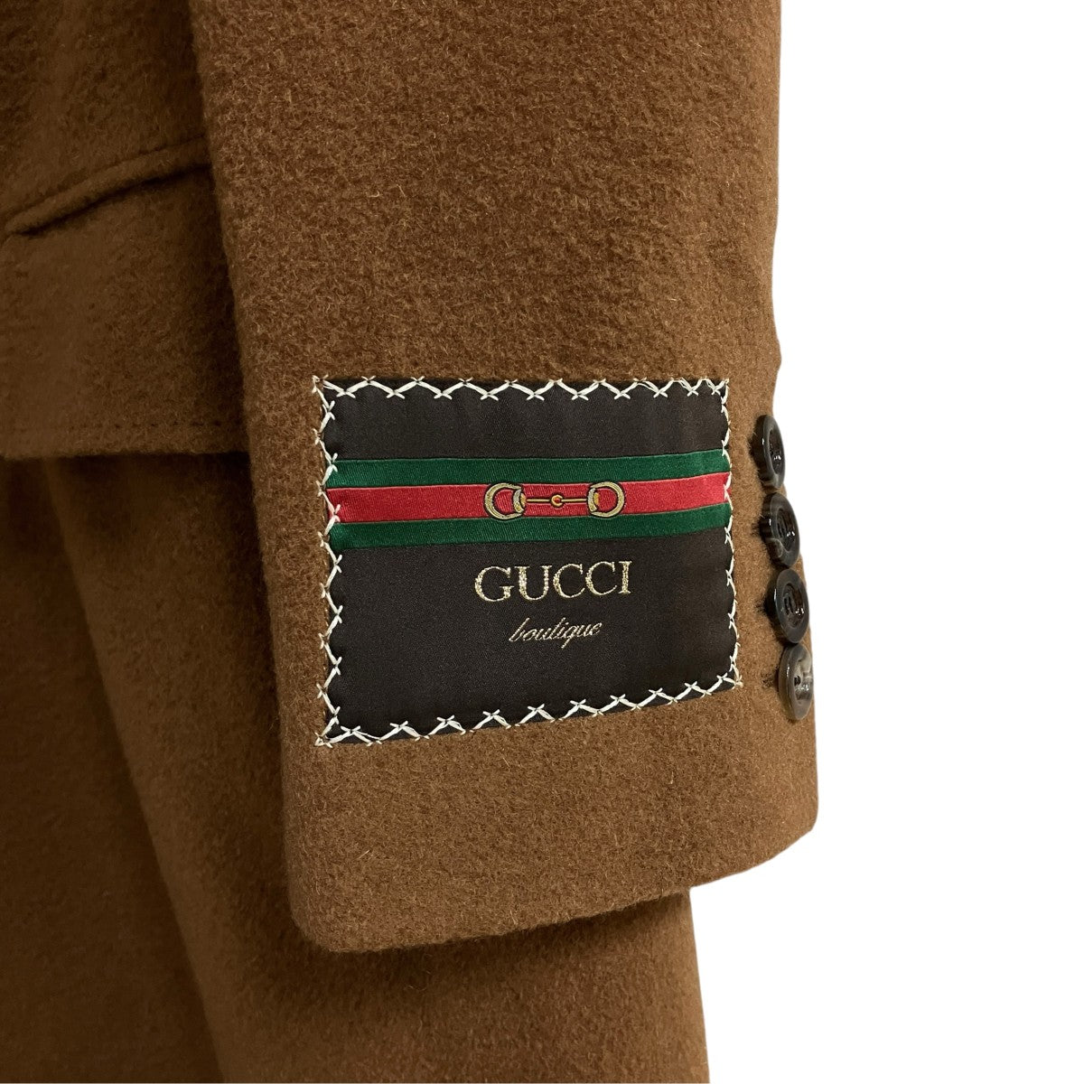 GUCCI ウールチェスターコート 古着・中古-3枚目のアイテム画像