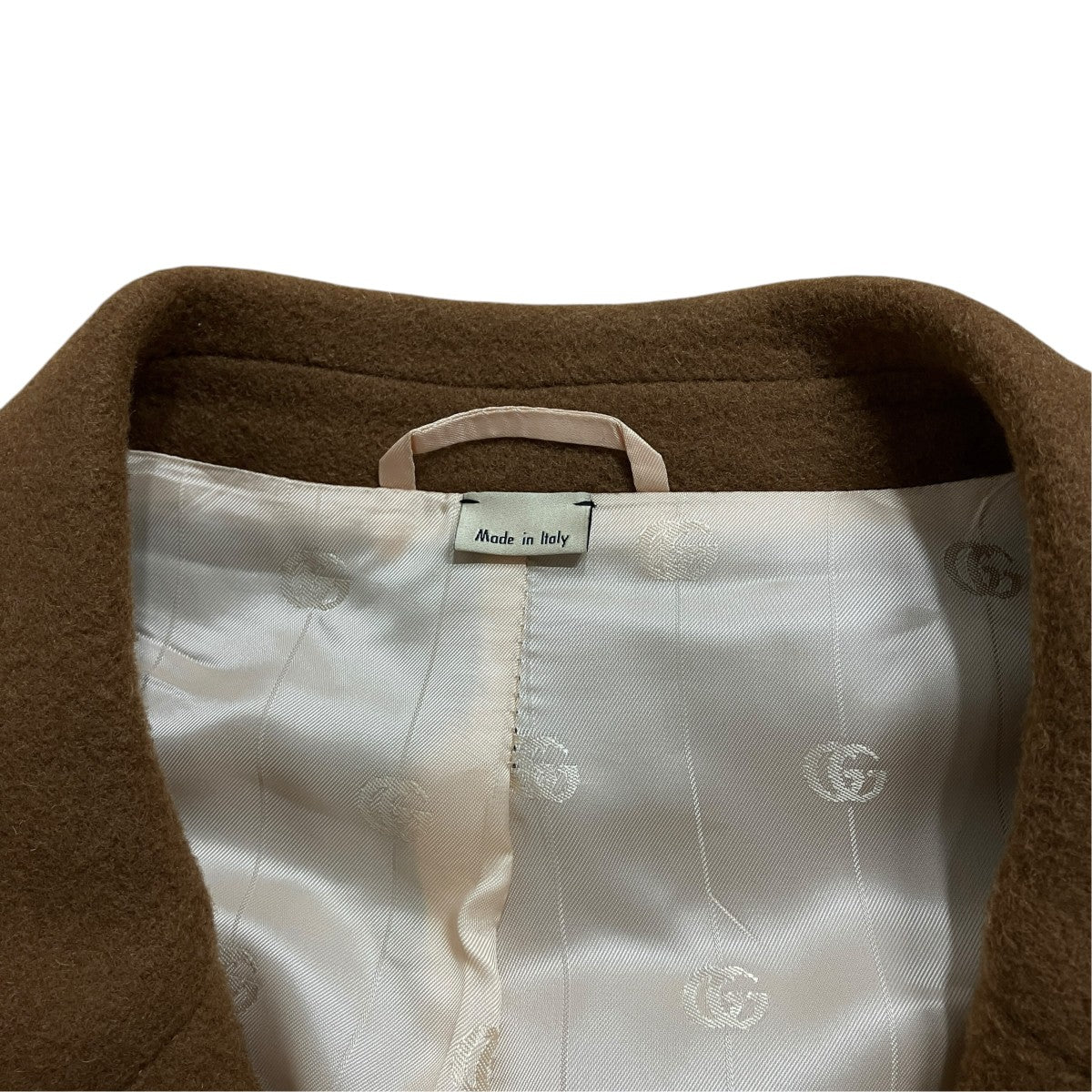 GUCCI ウールチェスターコート 古着・中古-6枚目のアイテム画像