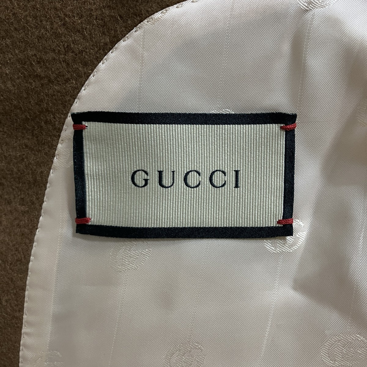 GUCCI ウールチェスターコート 古着・中古-8枚目のアイテム画像