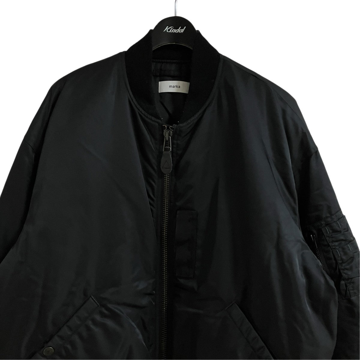 MARKA ナイロンツイルボンバージャケット 古着・中古-2枚目のアイテム画像