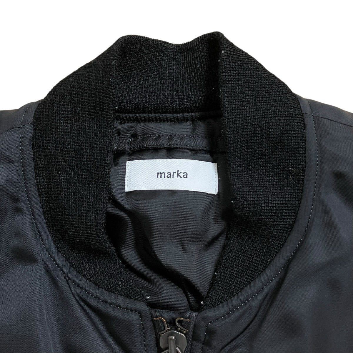 MARKA ナイロンツイルボンバージャケット 古着・中古-5枚目のアイテム画像