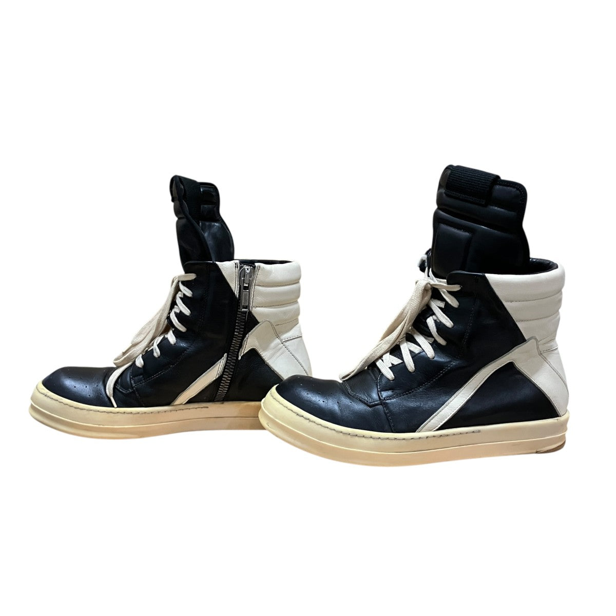 RICK OWENS ジオバスケットハイカットスニーカー 古着・中古-3枚目のアイテム画像