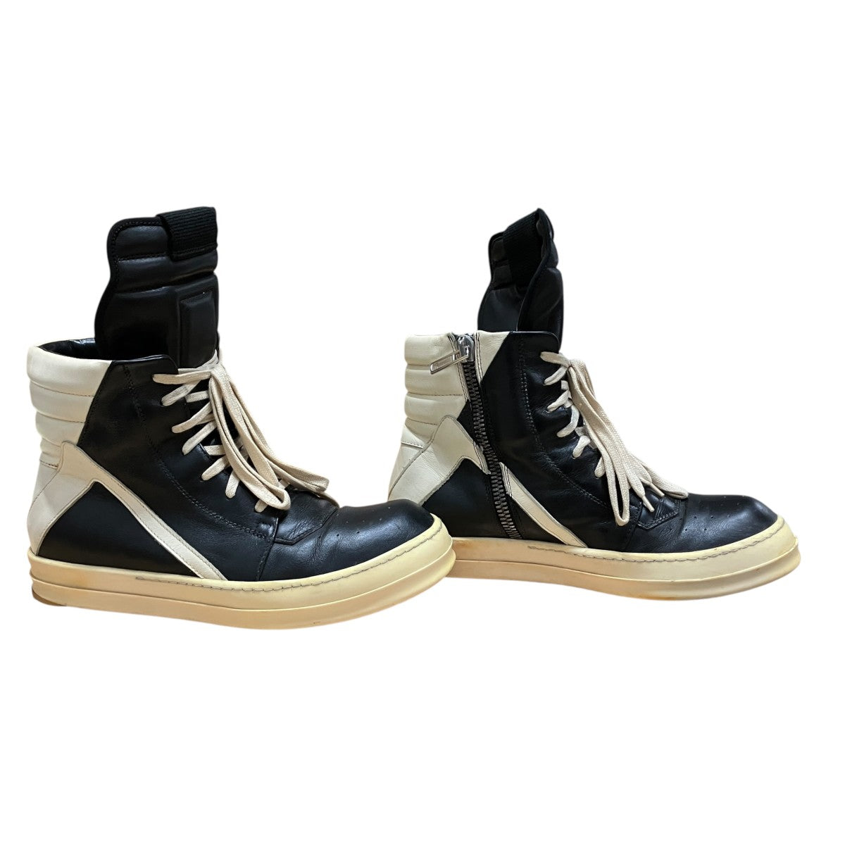 RICK OWENS ジオバスケットハイカットスニーカー 古着・中古-4枚目のアイテム画像