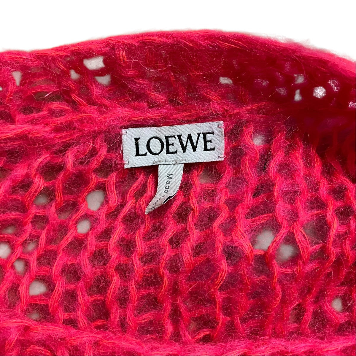 LOEWE アナグラムモヘアニットセータ- 古着・中古-6枚目のアイテム画像