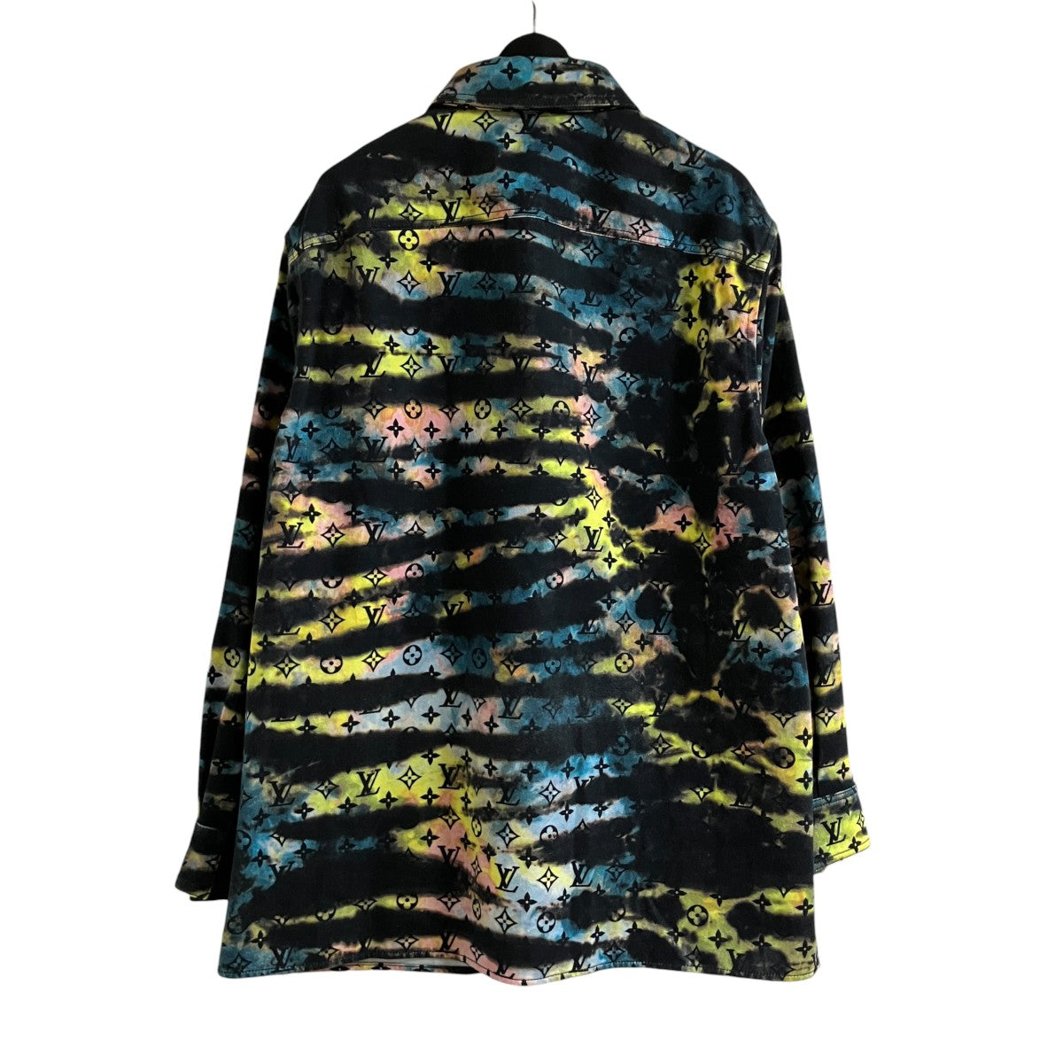 LOUIS VUITTON モノグラムタイダイ デニムジャケット 古着・中古-3枚目のアイテム画像