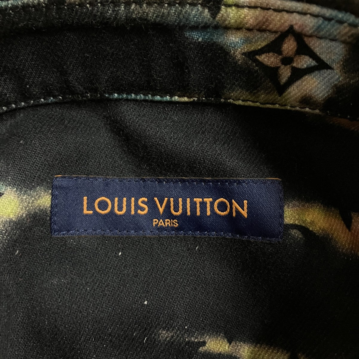 LOUIS VUITTON モノグラムタイダイ デニムジャケット 古着・中古-5枚目のアイテム画像