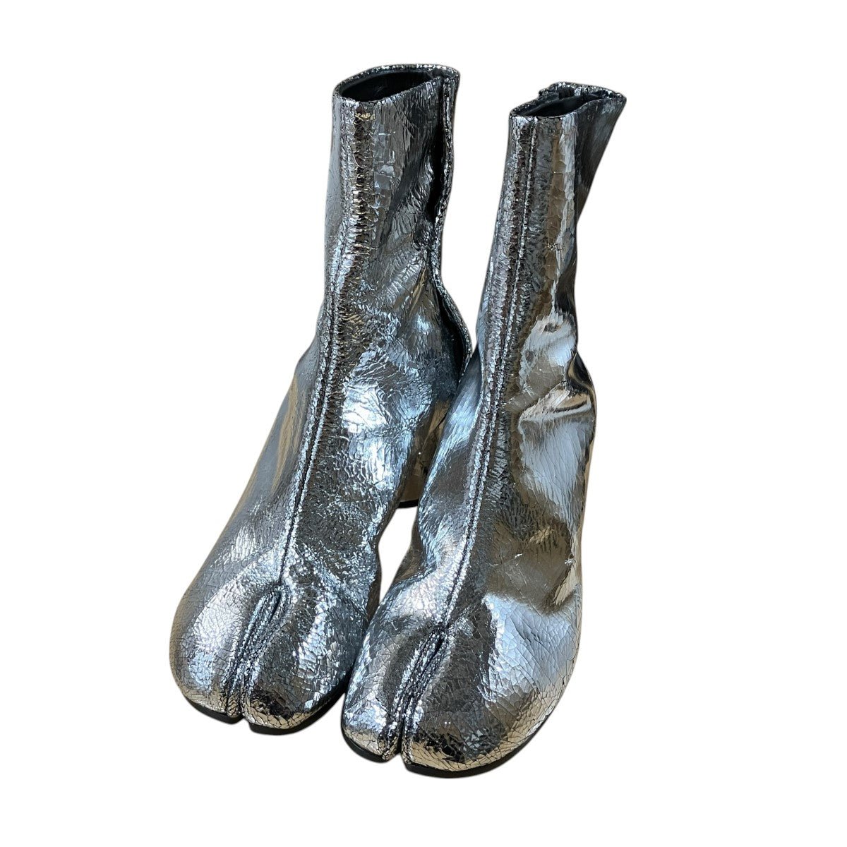 Maison Margiela ブロークンミラー加工足袋ブーツ 古着・中古-1枚目のアイテム画像