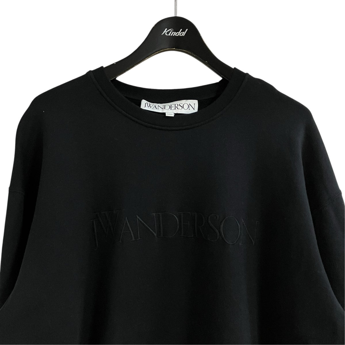 J．W．ANDERSON ロゴ刺繍裏起毛クルーネックスウェット 古着・中古-2枚目のアイテム画像
