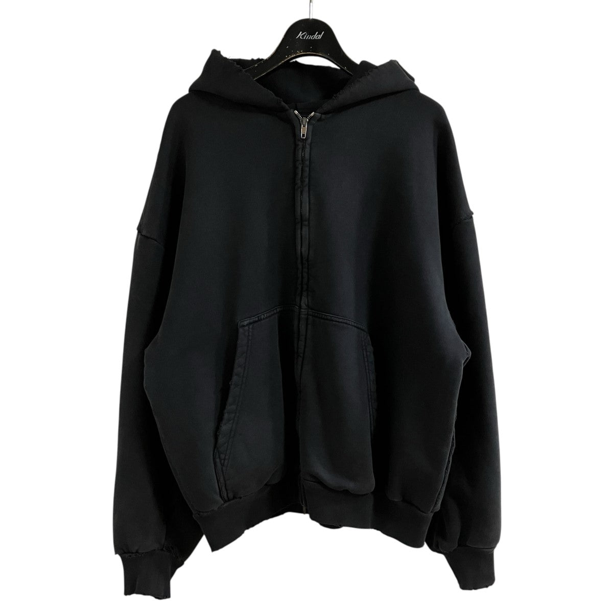 BALENCIAGA バックプリントジップパーカー 古着・中古-1枚目のアイテム画像