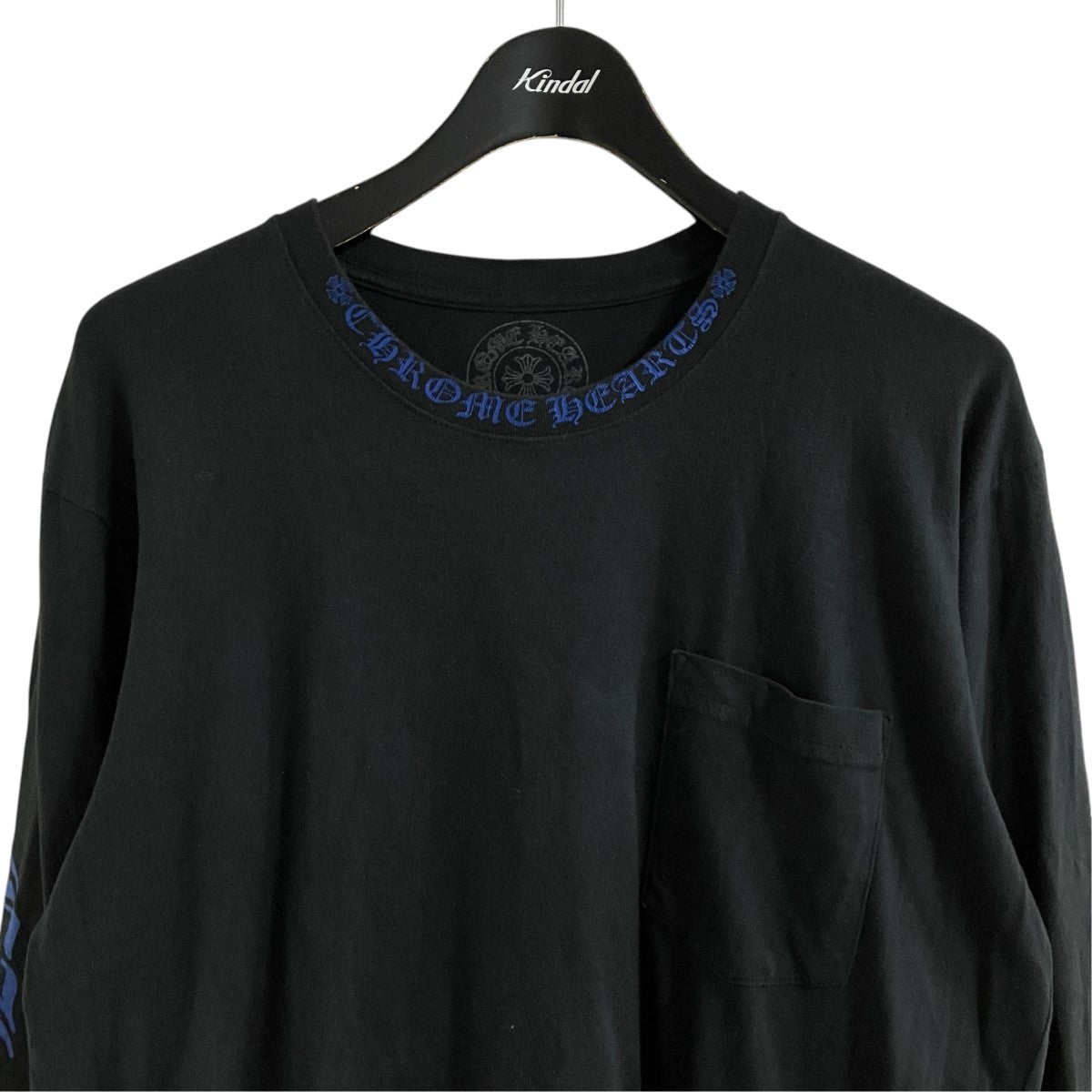 CHROME HEARTS ネックロゴロングスリーブTシャツ カットソー 古着・中古-2枚目のアイテム画像