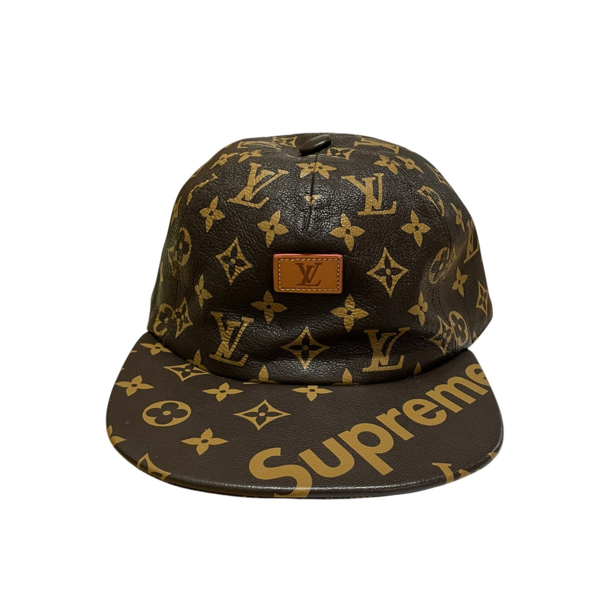 LOUIS VUITTON×Supreme キャップ 古着・中古-2枚目のアイテム画像