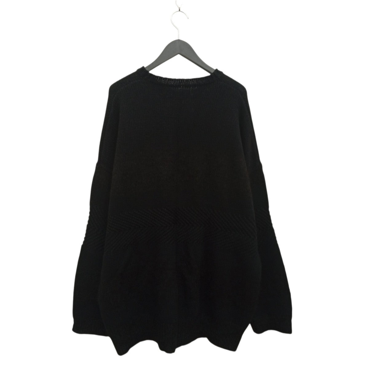 DAIRIKU Flower Cross Embroidery Border Knitフラワーエンブロイダリーニット21AW K-1 古着・中古-2枚目のアイテム画像