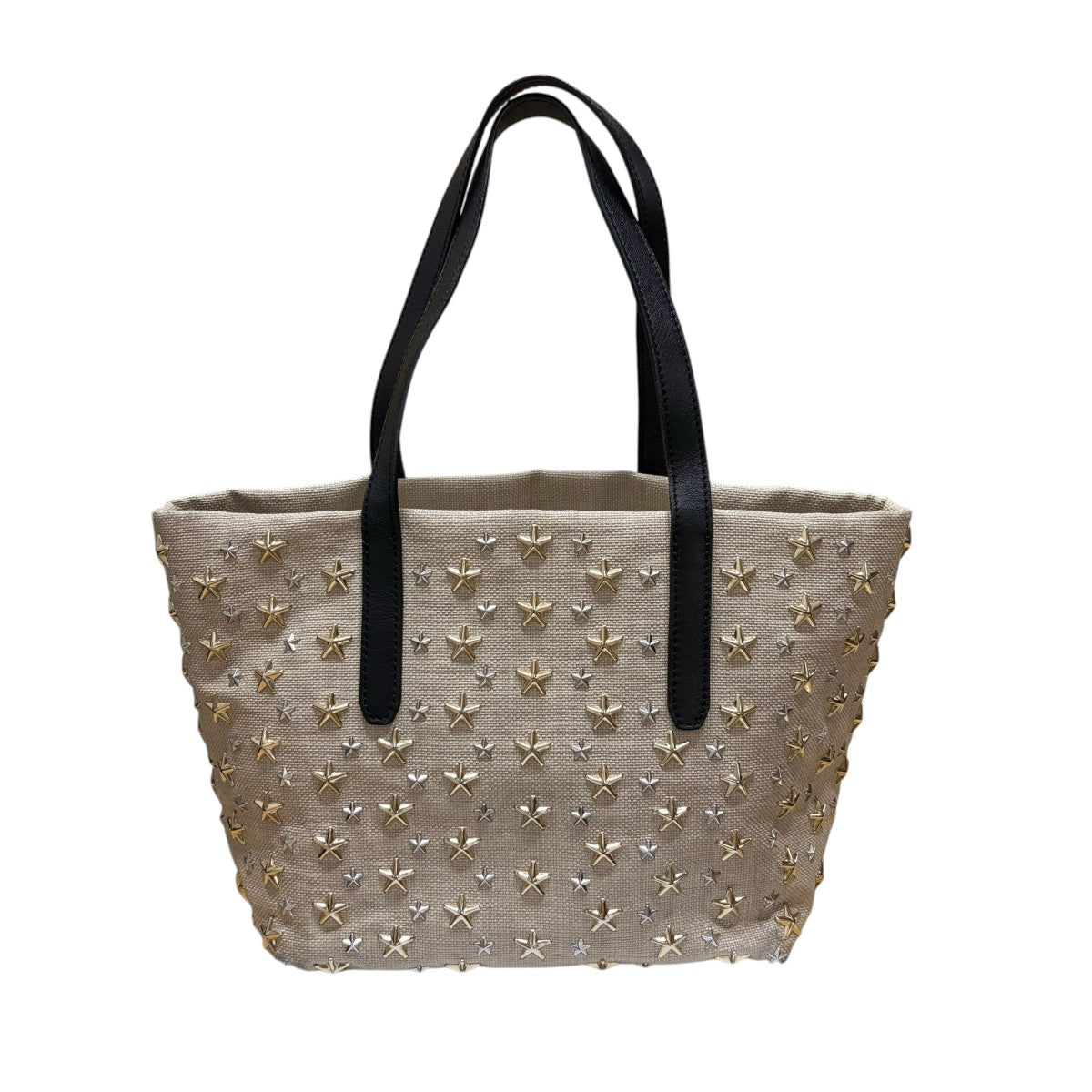 JIMMY CHOO スタースタッズトートバッグ 古着・中古-2枚目のアイテム画像