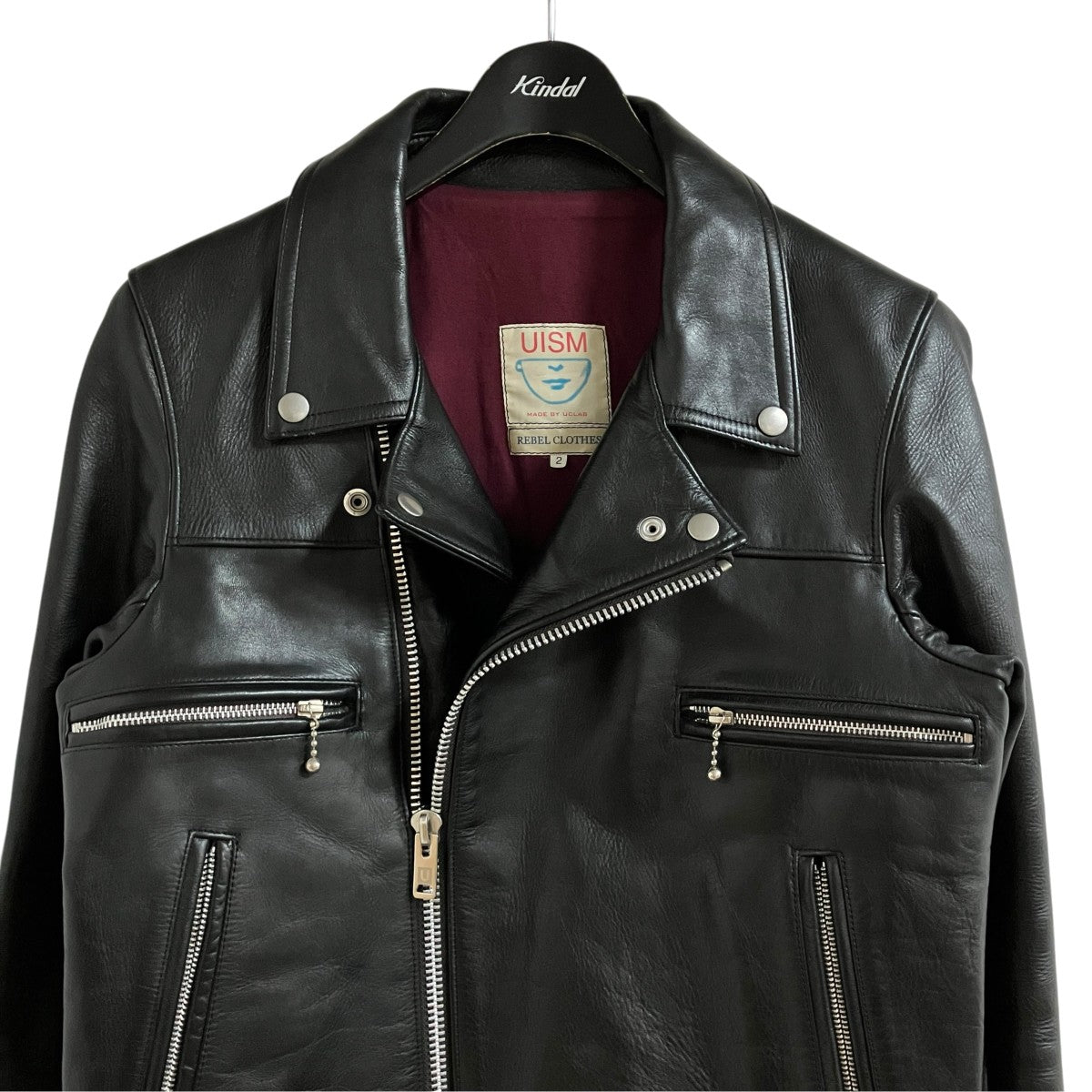 UNDERCOVER ライダースジャケット 古着・中古-2枚目のアイテム画像