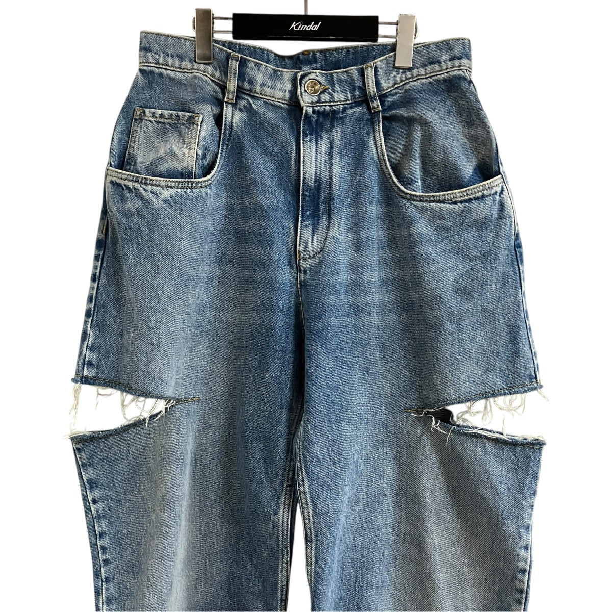 Maison Margiela スラッシュディティールデニムパンツ 古着・中古-2枚目のアイテム画像