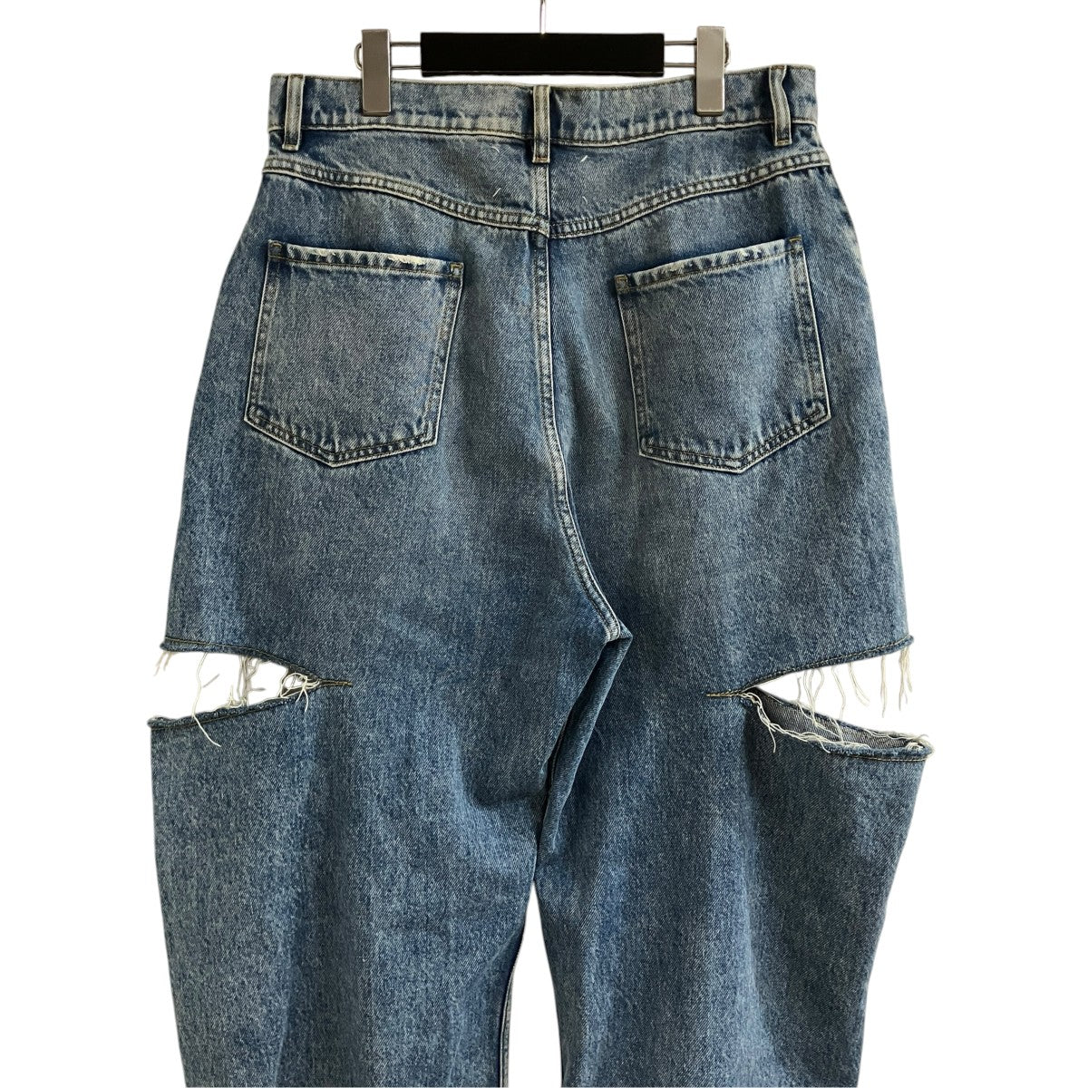 Maison Margiela スラッシュディティールデニムパンツ 古着・中古-4枚目のアイテム画像