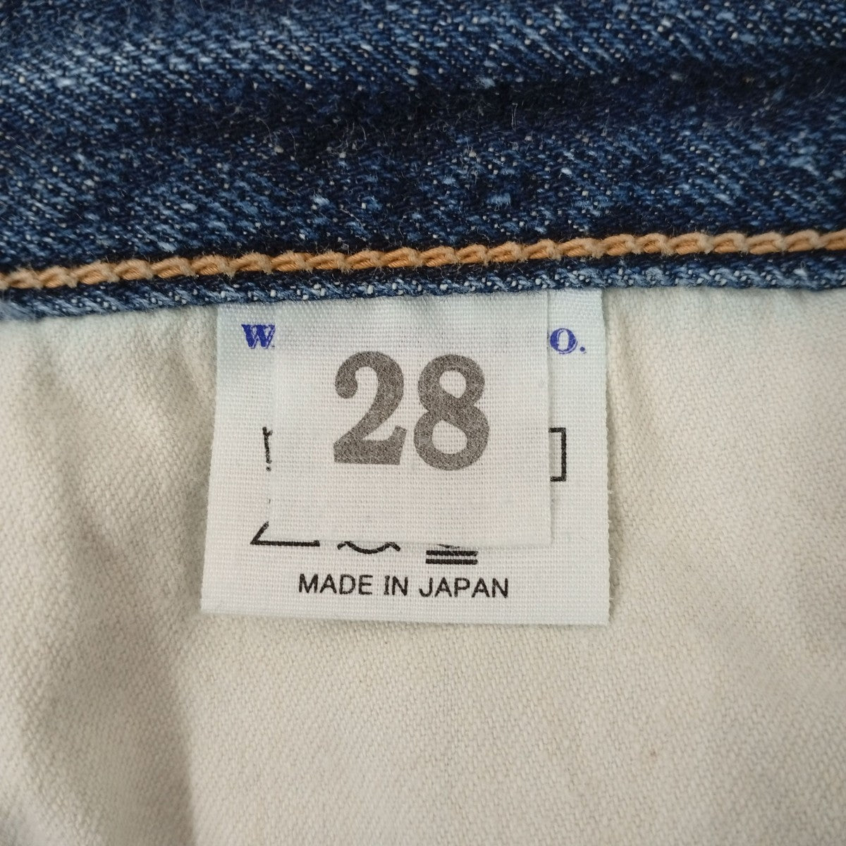 WAREHOUSE デニムパンツ 古着・中古-4枚目のアイテム画像