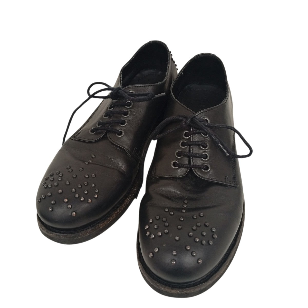 EMPORIO ARMANI スタッズレザーシューズ 古着・中古-1枚目のアイテム画像