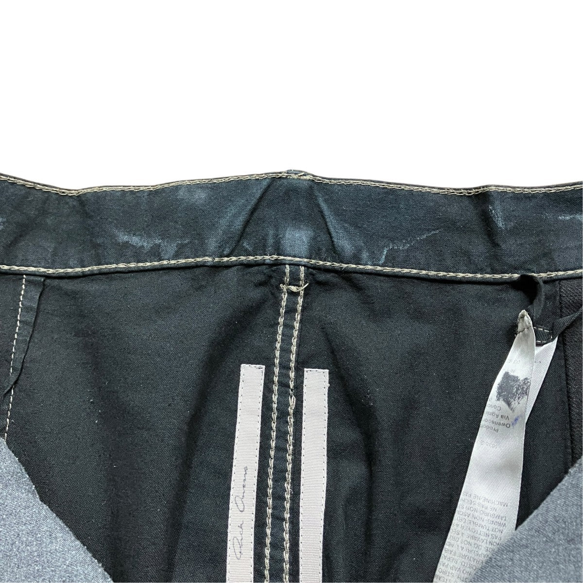 RICK OWENS コーティングフレアデニムパンツ 古着・中古-7枚目のアイテム画像