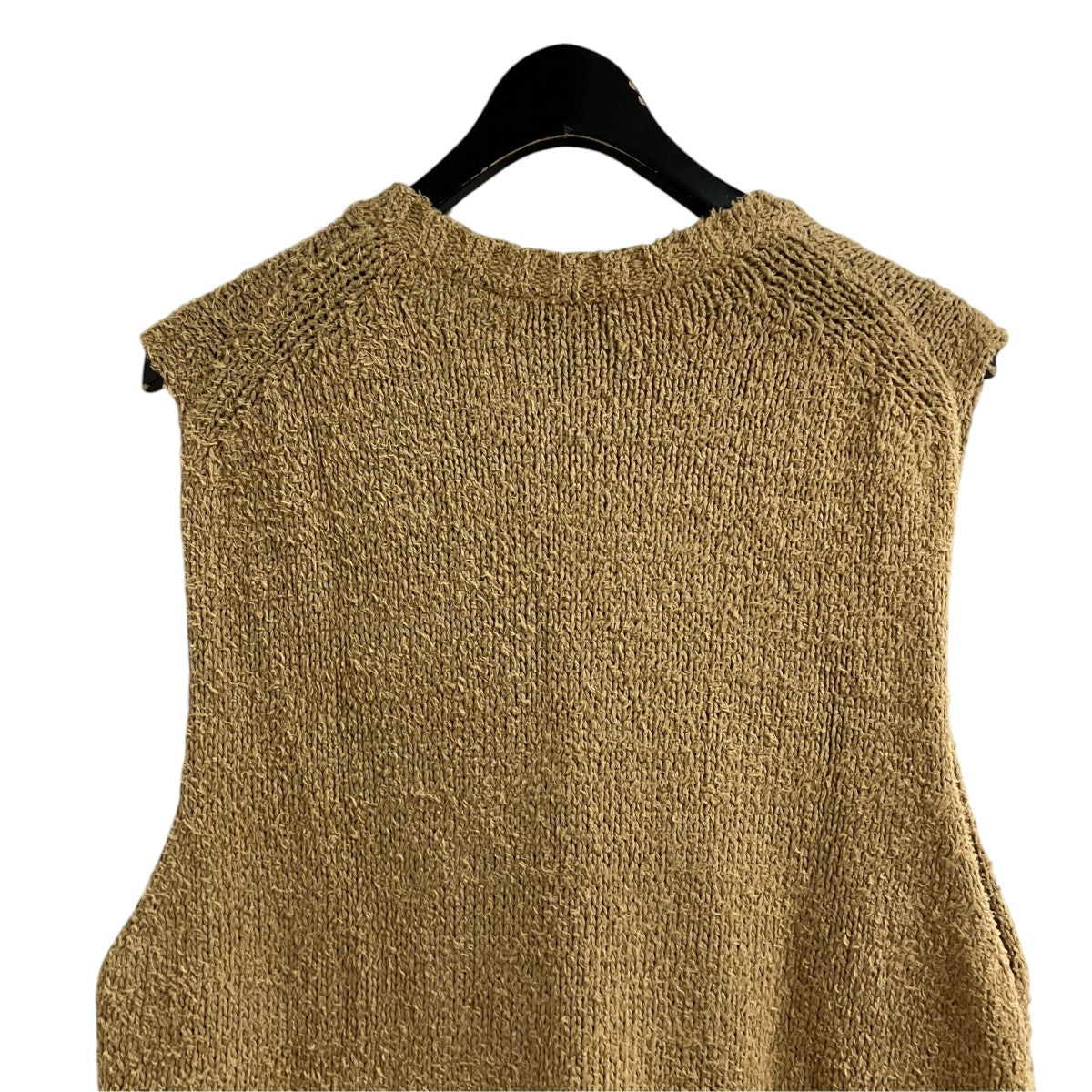 DRIES VAN NOTEN コットンニットベスト 古着・中古-4枚目のアイテム画像