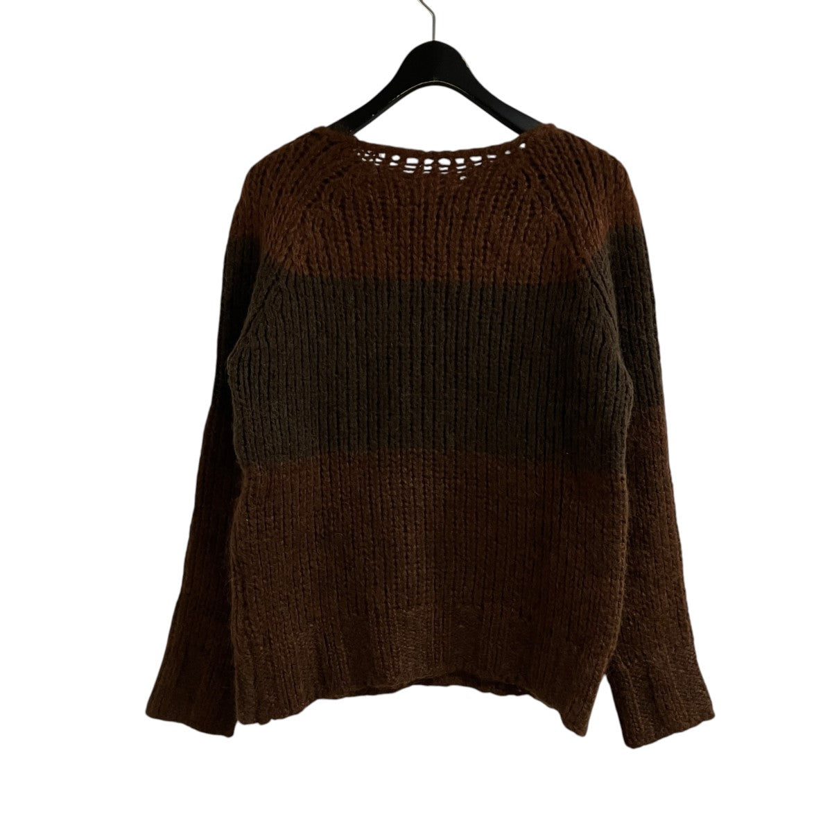 DRIES VAN NOTEN バイカラーニット セーター 古着・中古-3枚目のアイテム画像