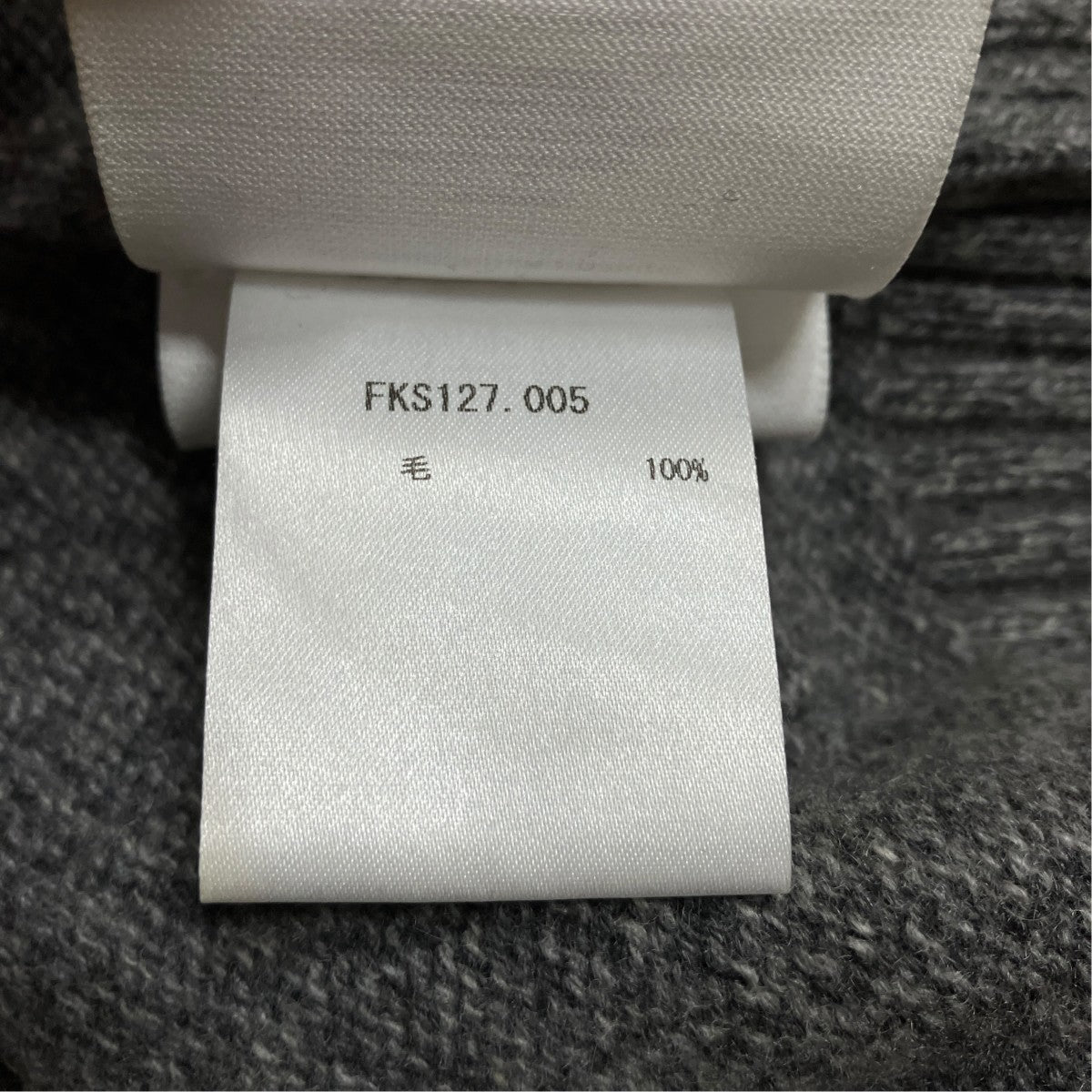 AMI Alexandre Mattiussi ハートロゴニット 古着・中古-6枚目のアイテム画像