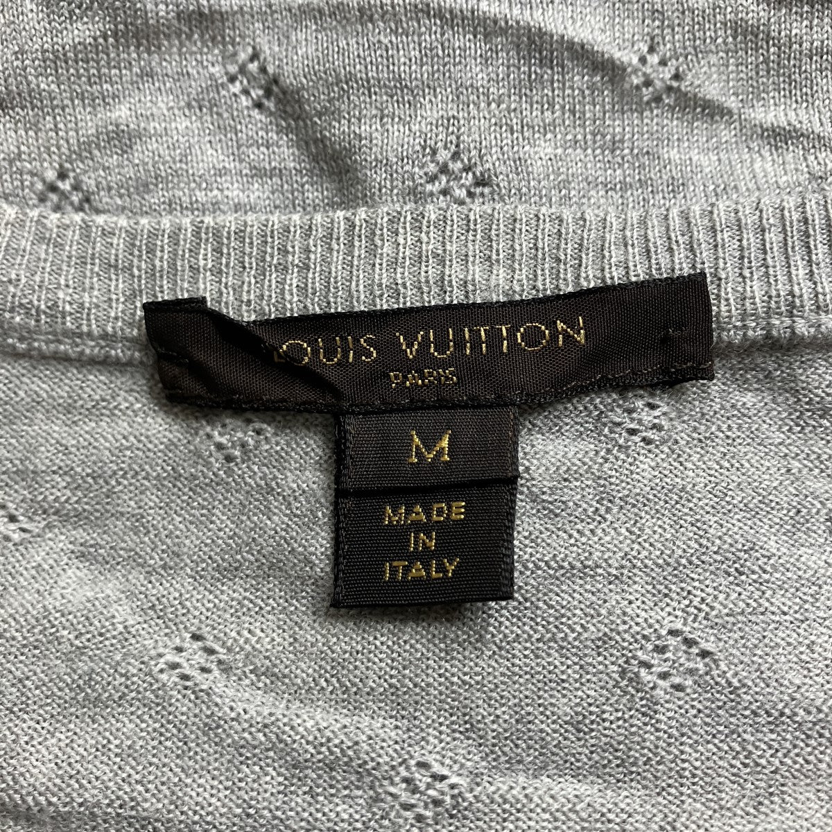 LOUIS VUITTON モノグラムパターンカーディガン 古着・中古-5枚目のアイテム画像