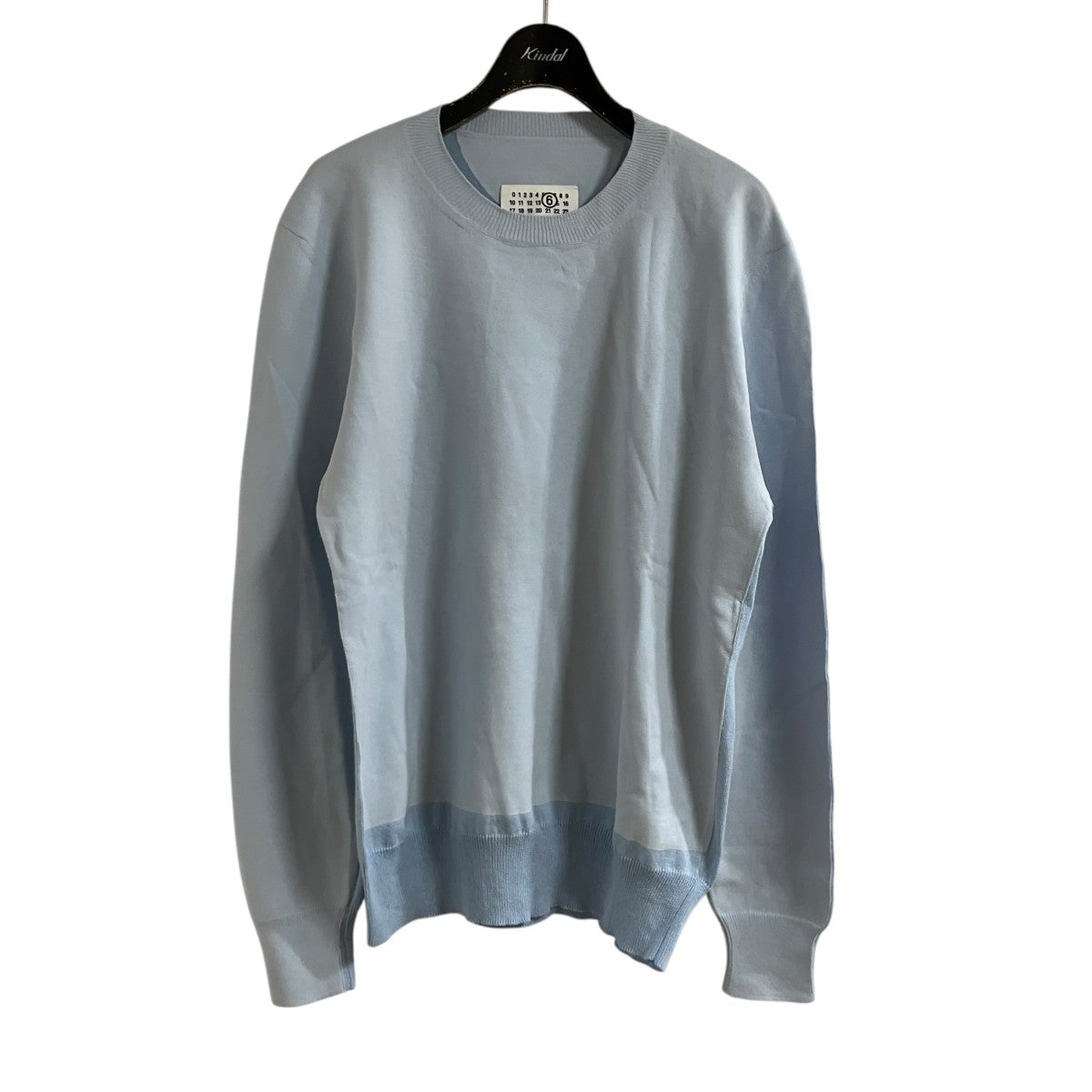 MM6 Maison Margiela ファインニット・クルーネックセーター 古着・中古-1枚目のアイテム画像