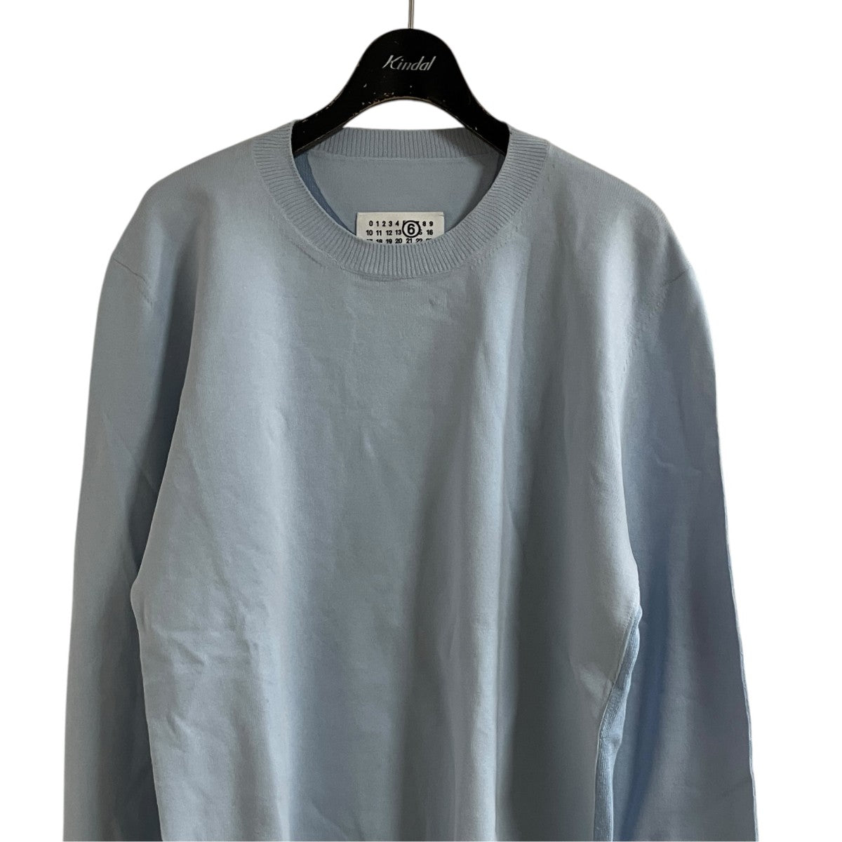 MM6 Maison Margiela ファインニット・クルーネックセーター 古着・中古-2枚目のアイテム画像