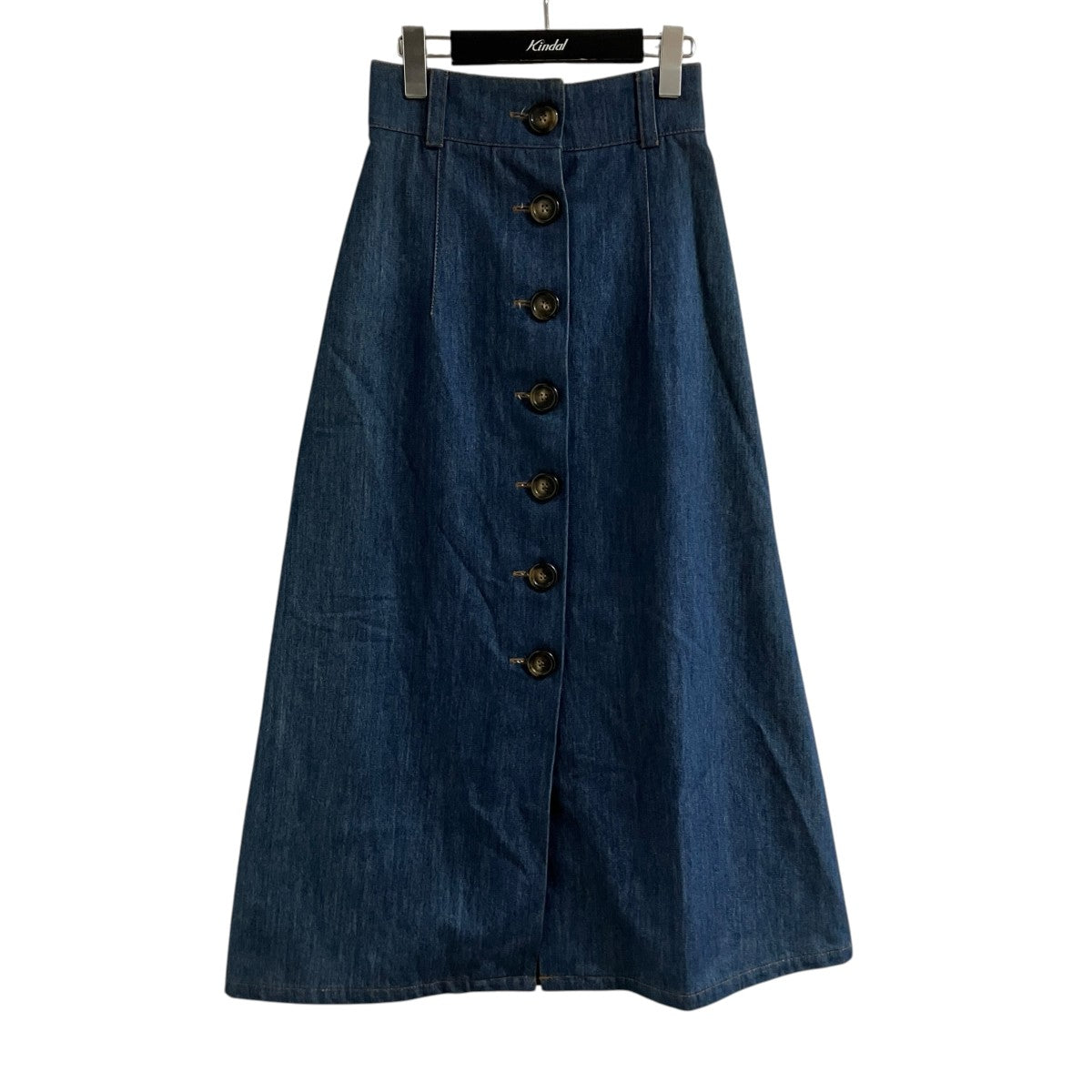 MIU MIU デニムロングスカート 古着・中古-1枚目のアイテム画像