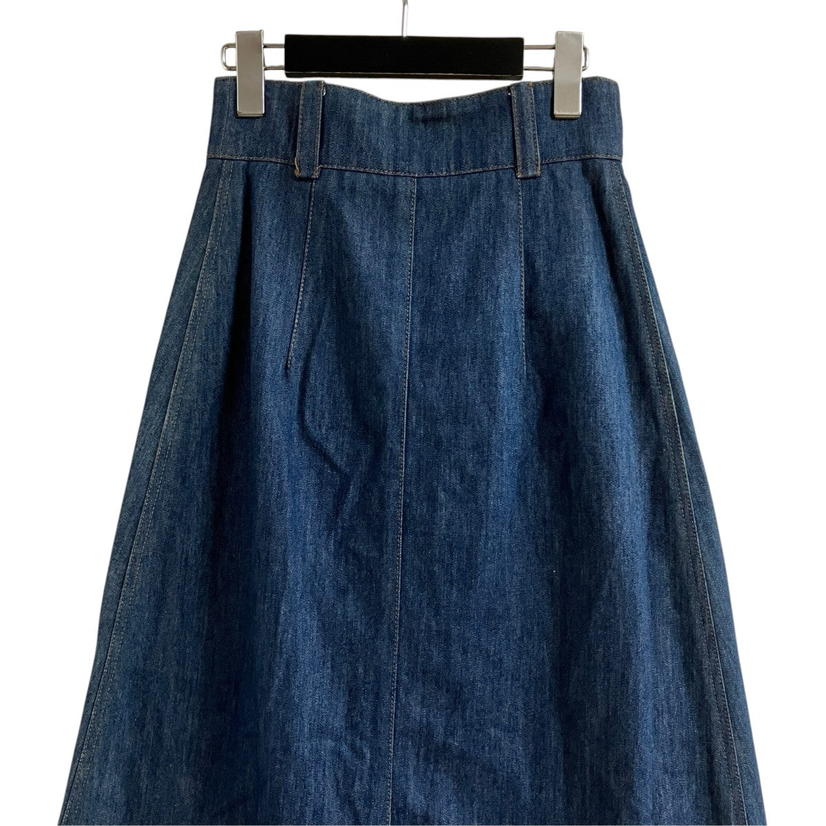 MIU MIU デニムロングスカート 古着・中古-4枚目のアイテム画像