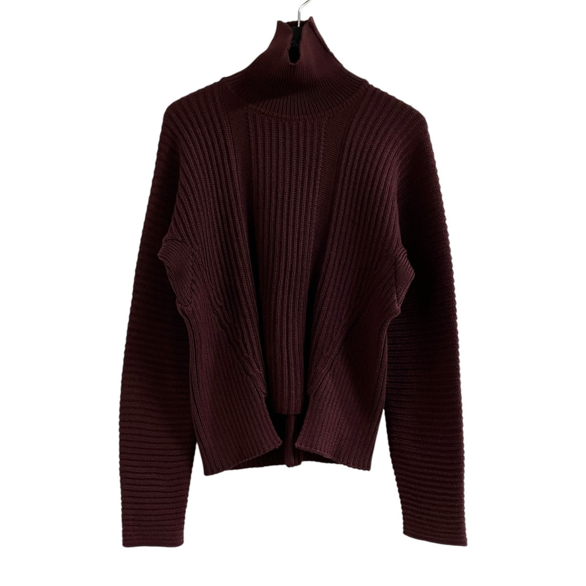 MIU MIU ウールモックネックニット 古着・中古-1枚目のアイテム画像