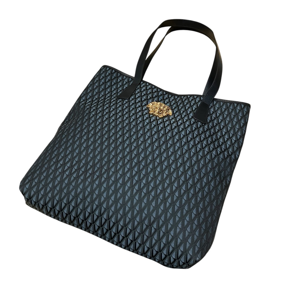 VERSACE メデューサ総柄トートバッグ 古着・中古-1枚目のアイテム画像