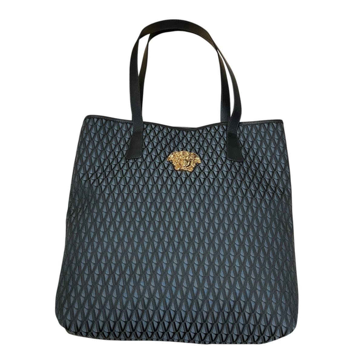 VERSACE メデューサ総柄トートバッグ 古着・中古-2枚目のアイテム画像