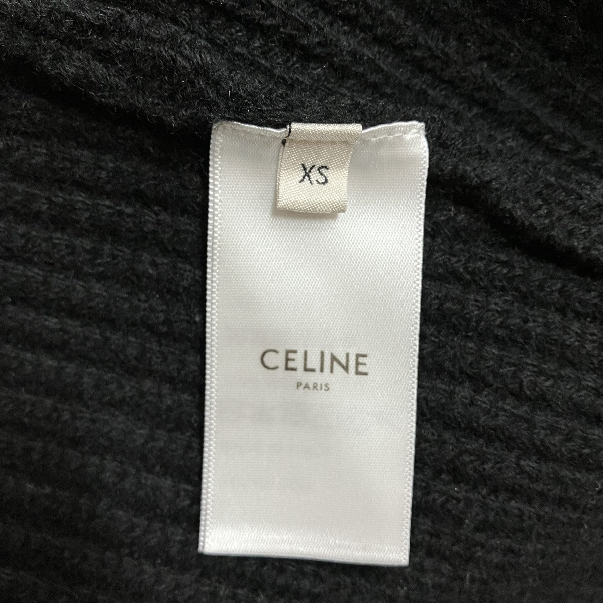 CELINE スパンコールロゴニットセーター 古着・中古-5枚目のアイテム画像