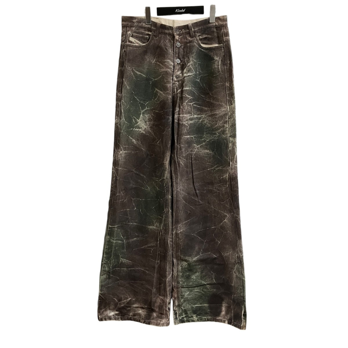 DIESEL×THUG CLUB ワイドデニムパンツ 古着・中古-1枚目のアイテム画像
