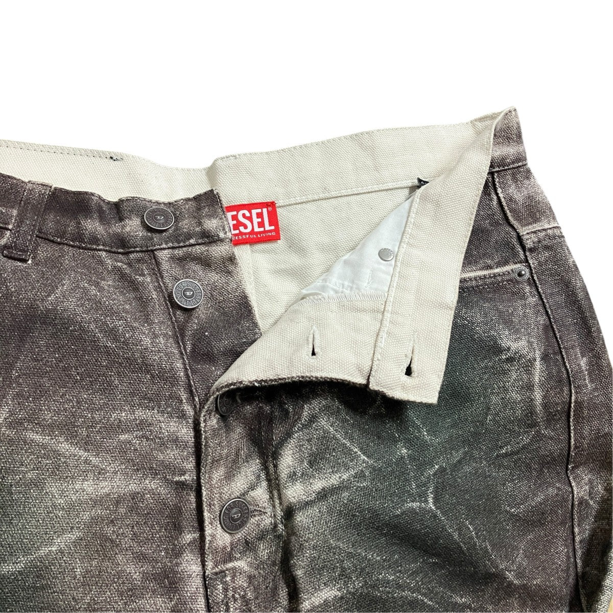 DIESEL×THUG CLUB ワイドデニムパンツ 古着・中古-5枚目のアイテム画像
