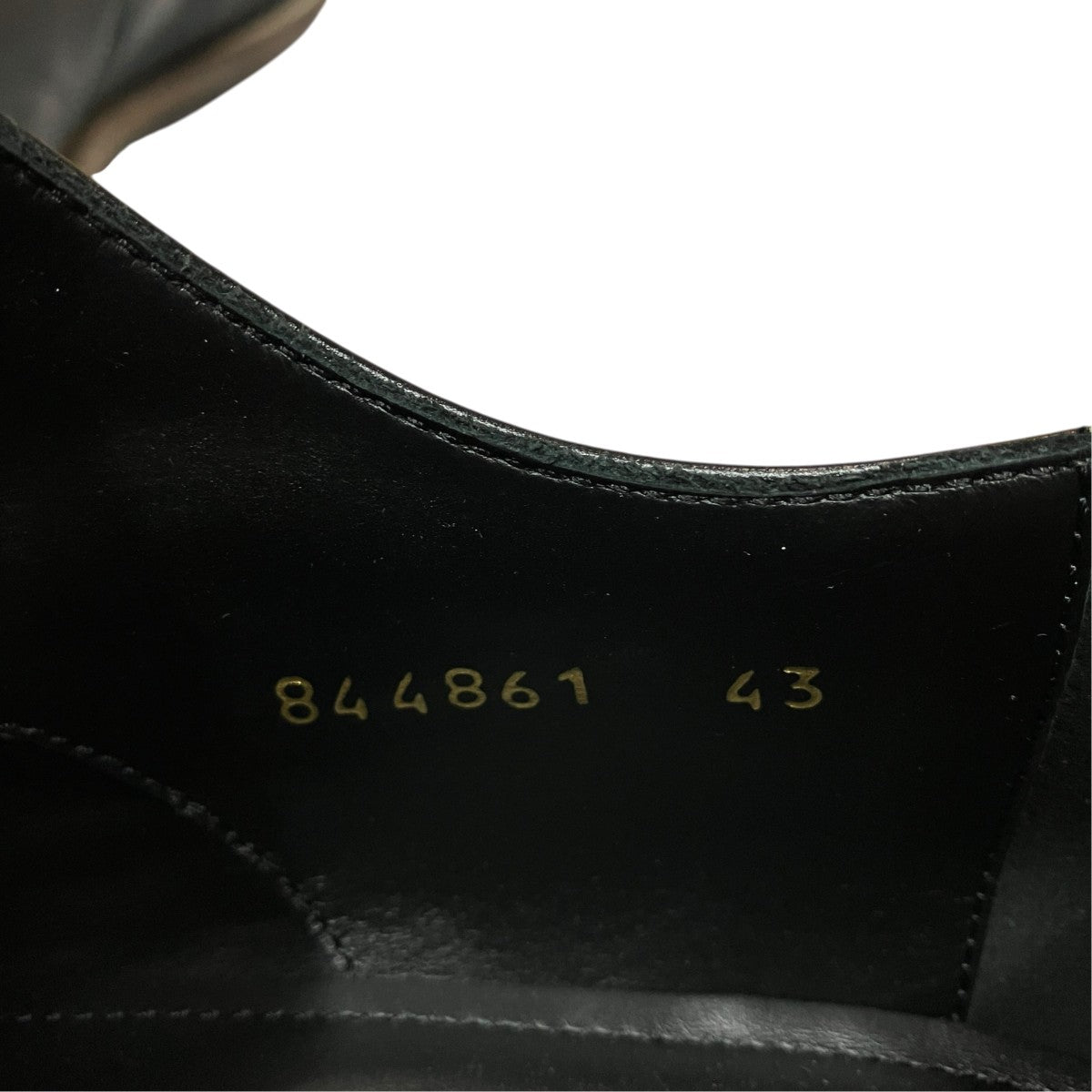 BALENCIAGA ダメージ加工ダブルモンクレザーシューズ 古着・中古-8枚目のアイテム画像