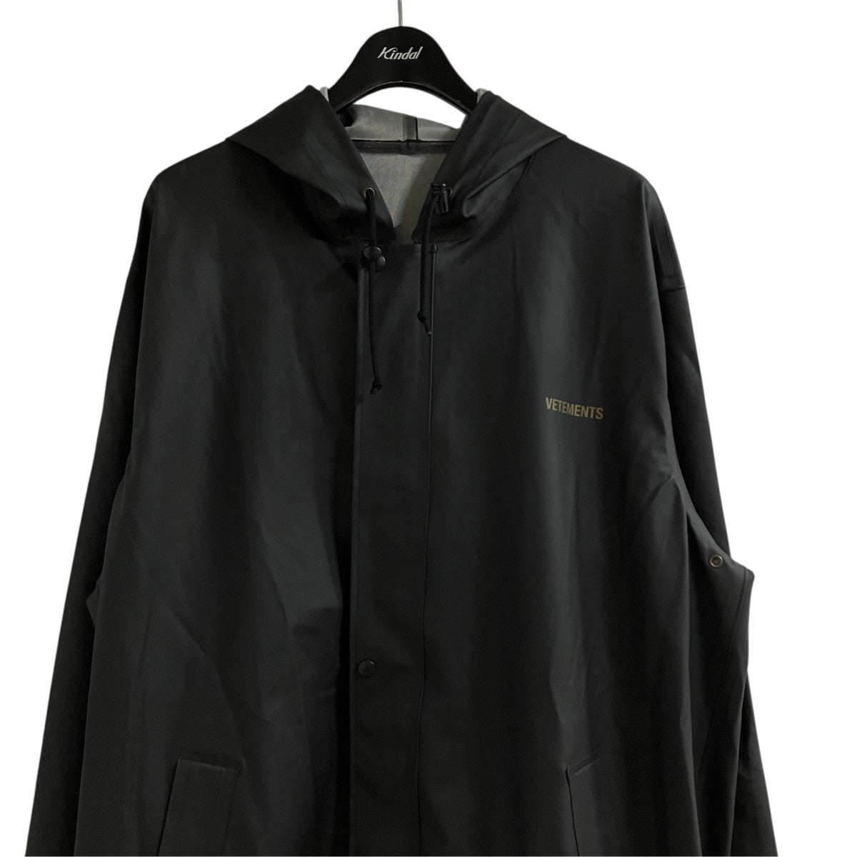 VETEMENTS オーバ―サイズレインコート 古着・中古-2枚目のアイテム画像