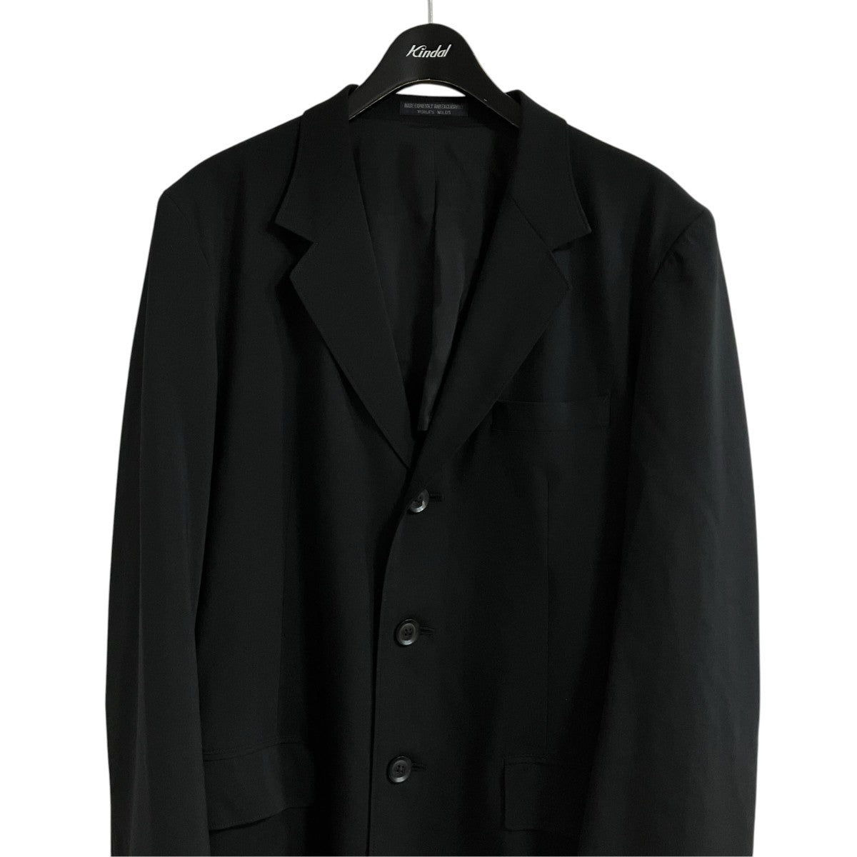 REGULATION Yohji Yamamoto ウールギャバジン ドクタージャケット 古着・中古-2枚目のアイテム画像