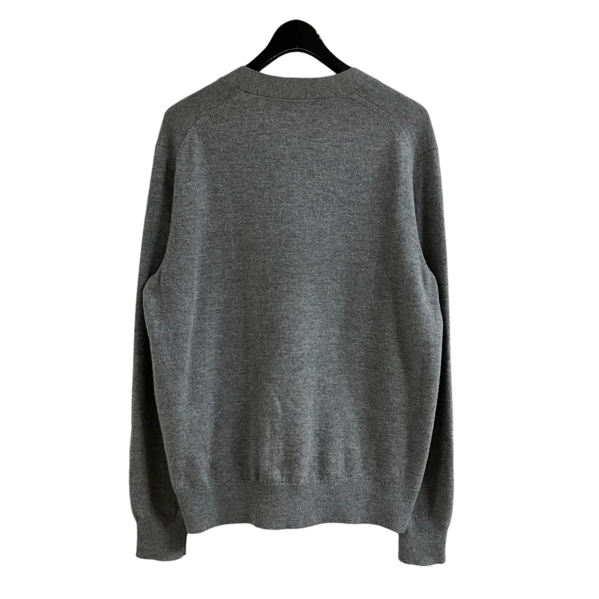 ACNE STUDIOS Vネックロゴパッチカーディガン 古着・中古-3枚目のアイテム画像