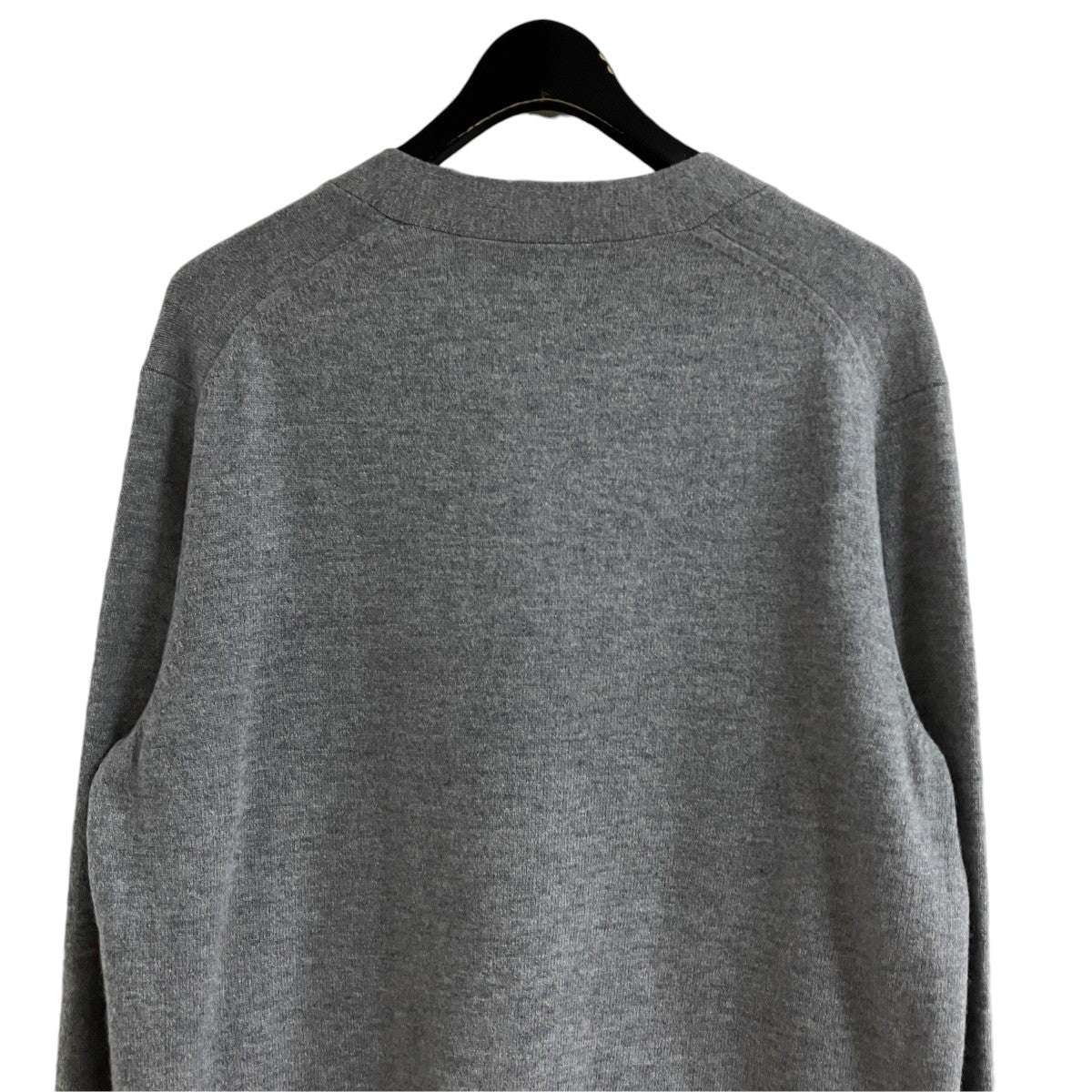 ACNE STUDIOS Vネックロゴパッチカーディガン 古着・中古-4枚目のアイテム画像