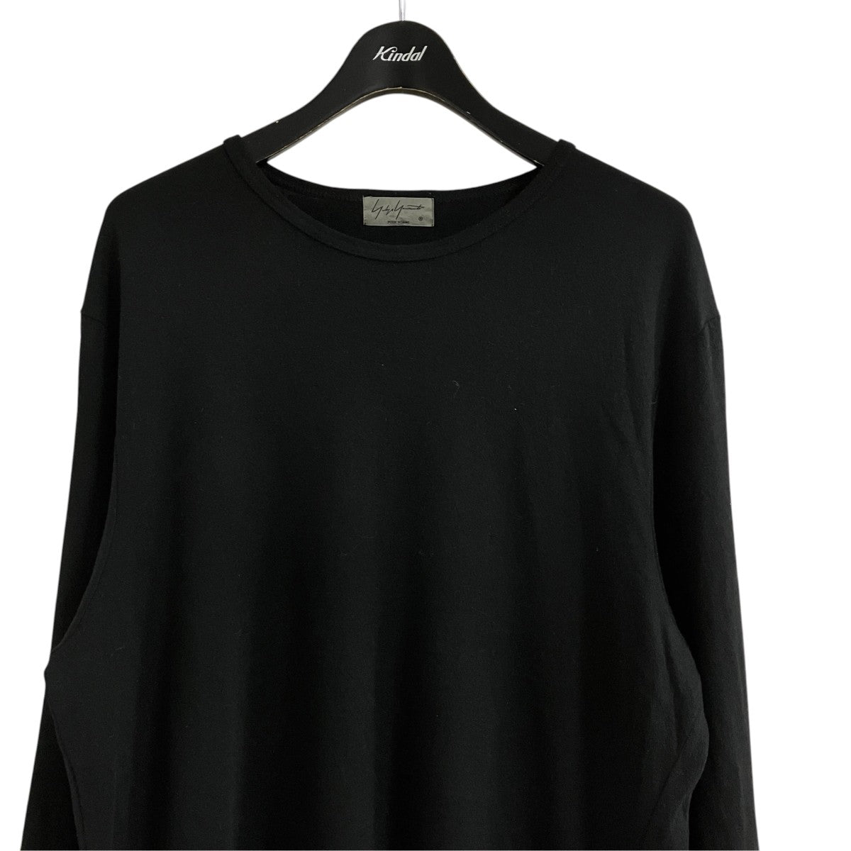 Yohji Yamamoto pour homme ロングスリーブウールTシャツ 古着・中古-2枚目のアイテム画像