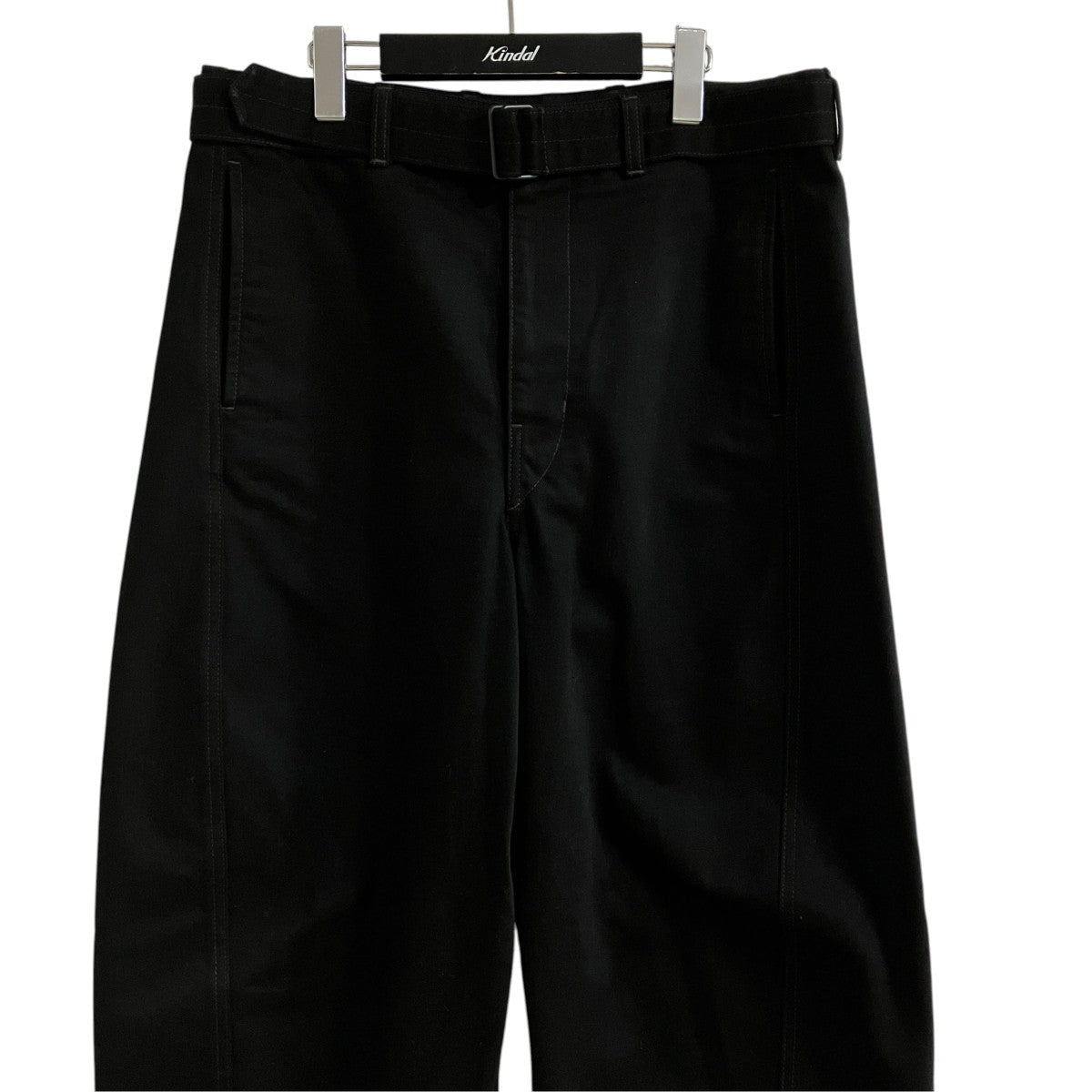 LEMAIRE ベルテッドデニムパンツ 古着・中古-2枚目のアイテム画像