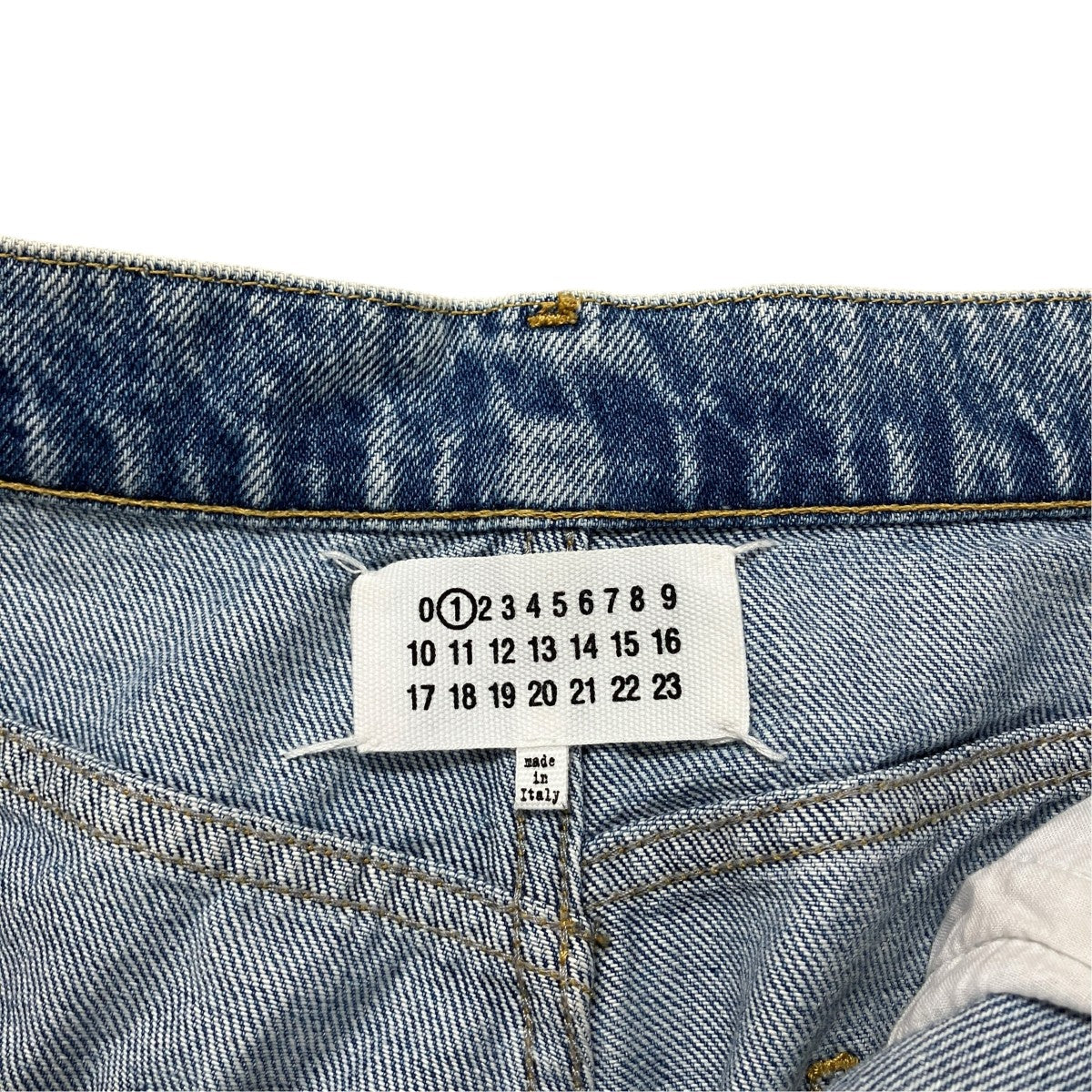 Maison Margiela 24SS スラッシュディティールデニムパンツ 古着・中古-6枚目のアイテム画像