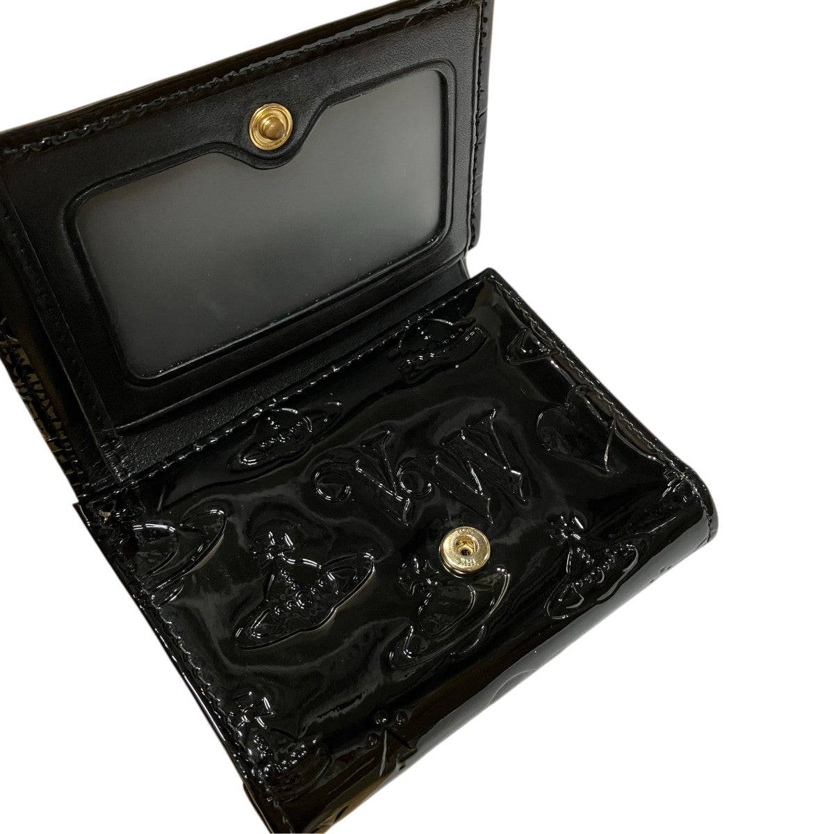 Vivienne Westwood エナメル2つ折り財布 古着・中古-7枚目のアイテム画像