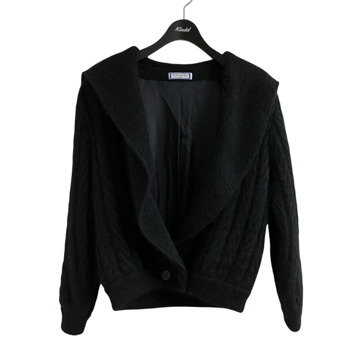 Yves Saint Laurent ウールカーディガン 古着・中古-1枚目のアイテム画像