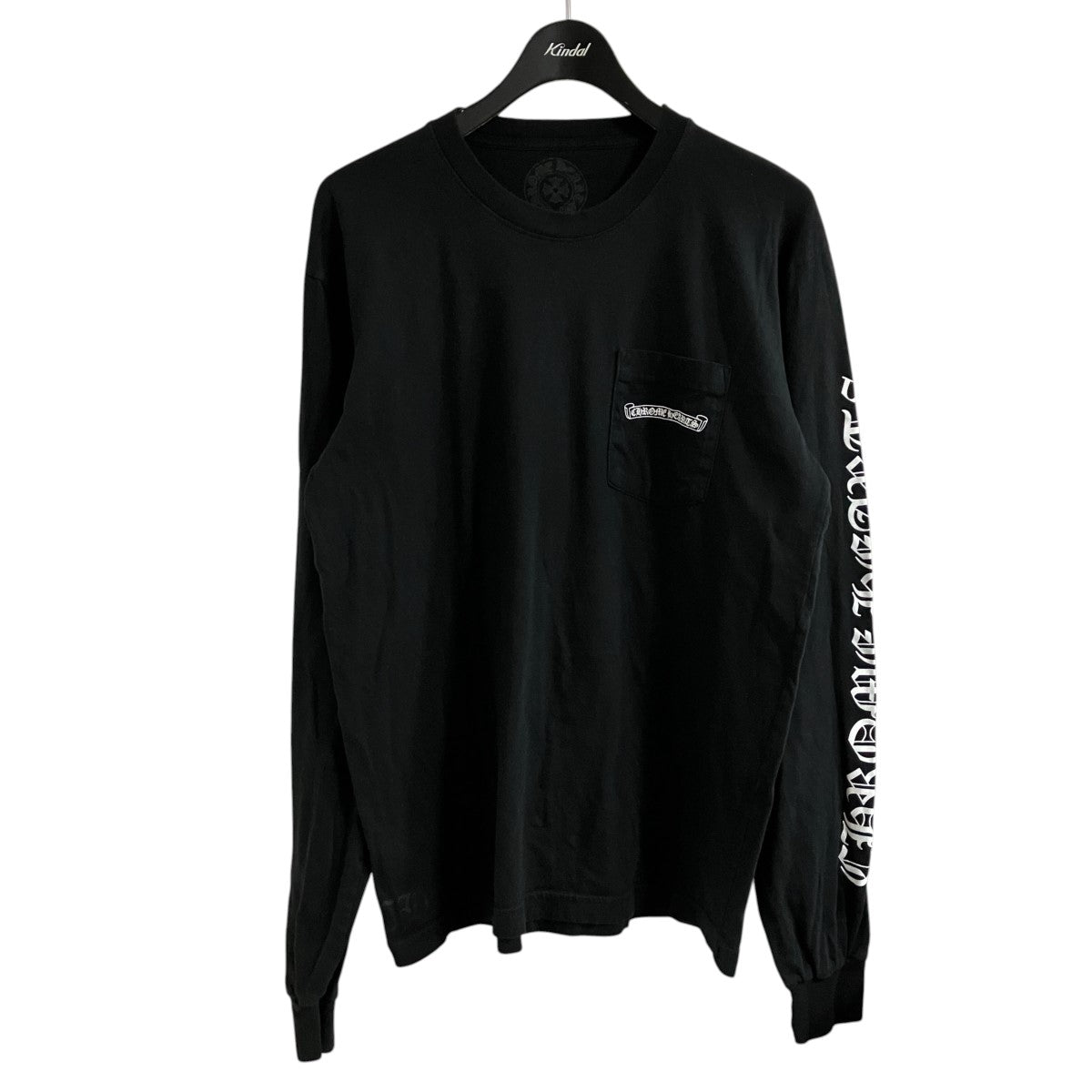 CHROME HEARTS スクロールロゴロングスリーブTシャツ カットソー 古着・中古-1枚目のアイテム画像